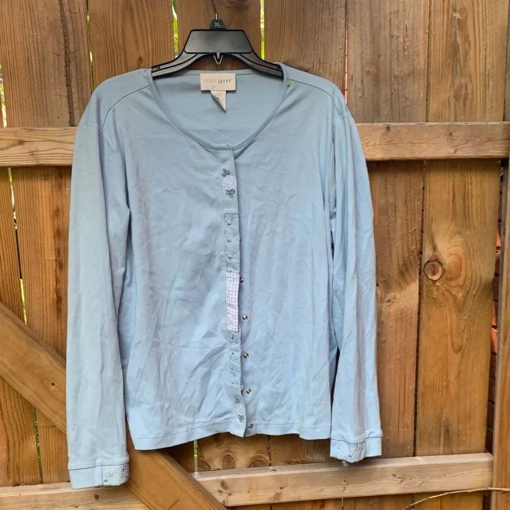 Mint Velvet Light Blue Women's Top